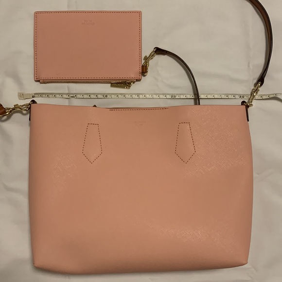 Oroton Mini Tote Bag in light pink - Picture 16 of 17